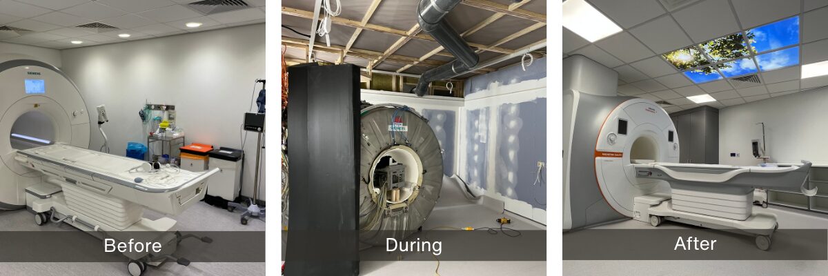 Musgrove Park Hospital MRI scanner